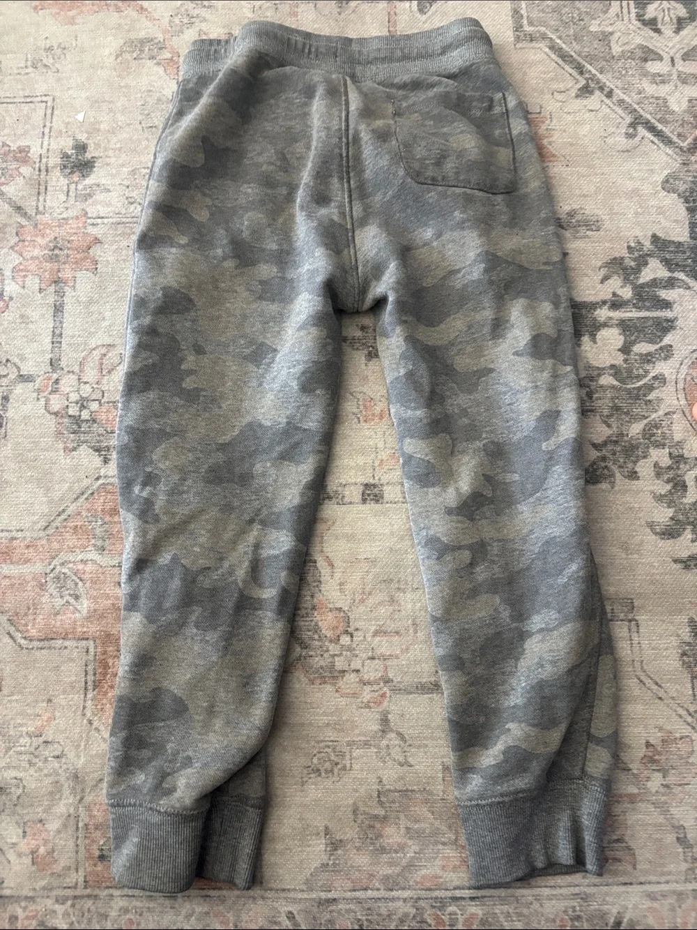 Old Navy Gray Ribbed Waist Jogger Pants